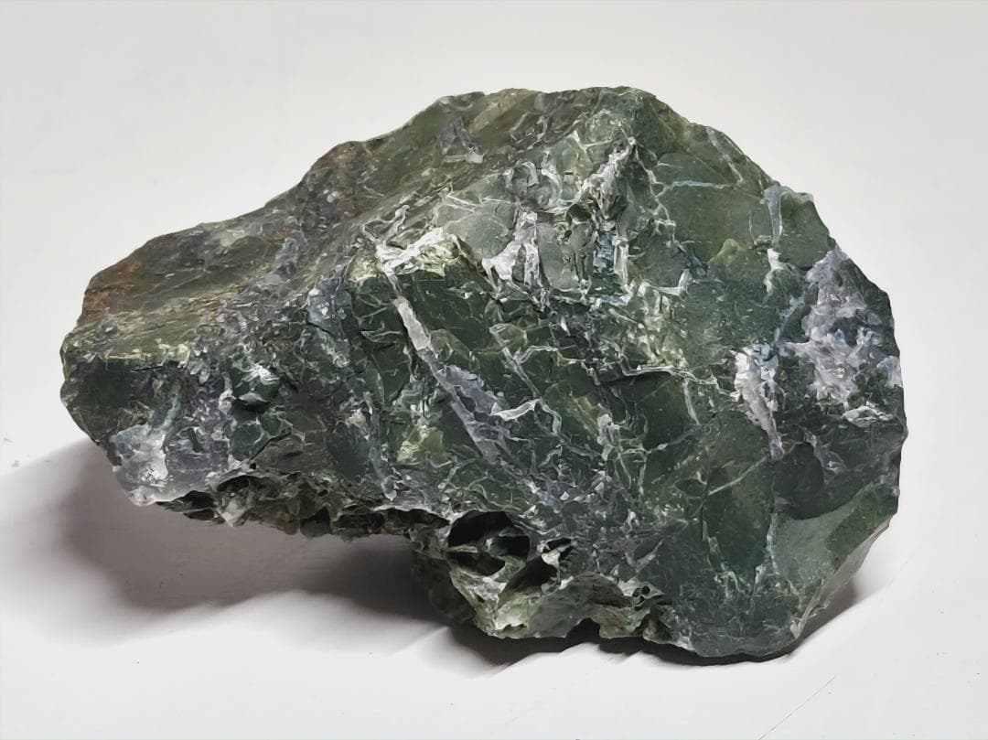 K-48 出雲石 121g 碧玉 瑪瑙 ジャスパー 原石 自然石 誕生石 鉱石