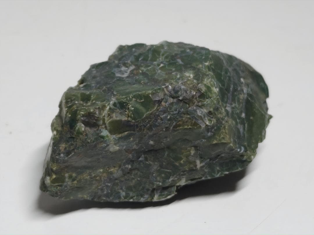 K-48 出雲石 121g 碧玉 瑪瑙 ジャスパー 原石 自然石 誕生石 鉱石
