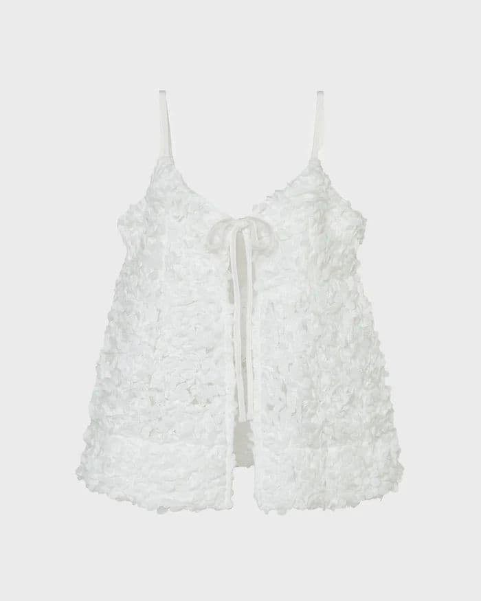 トップス POPPY Flower garden camisole top