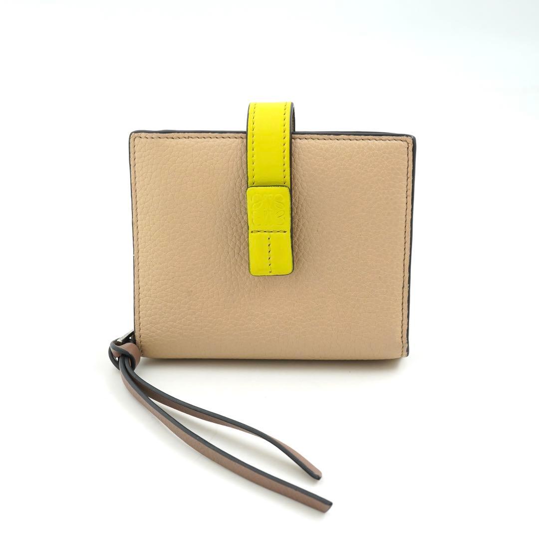 ✨Sランク・箱付き✨　LOEWE ミニ財布　コンパクト ジップ ウォレット