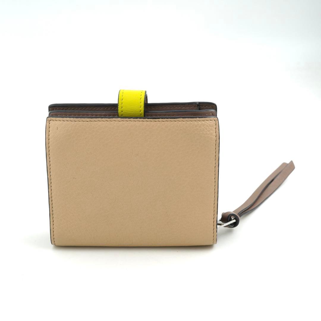 ✨Sランク・箱付き✨　LOEWE ミニ財布　コンパクト ジップ ウォレット