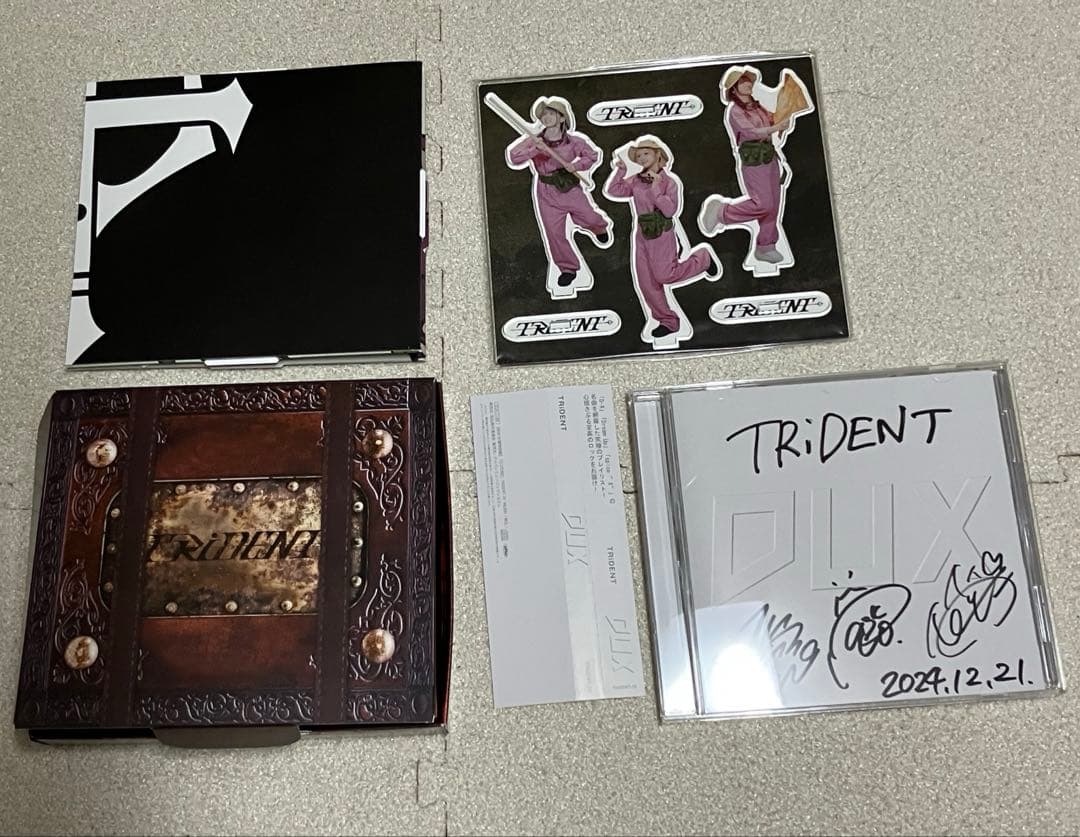 TRIDENT DUX CD BOX仕様特別盤サイン入り