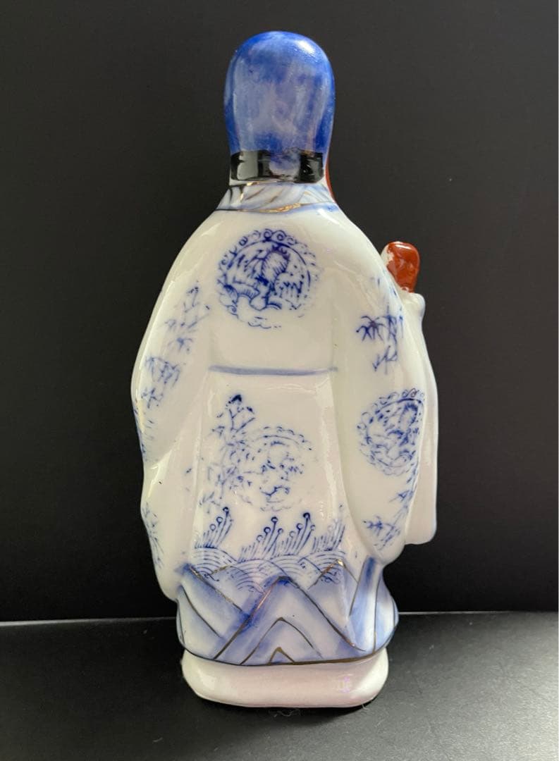 福禄寿三星神　中国　人物　人形　陶器　焼物　縁起物