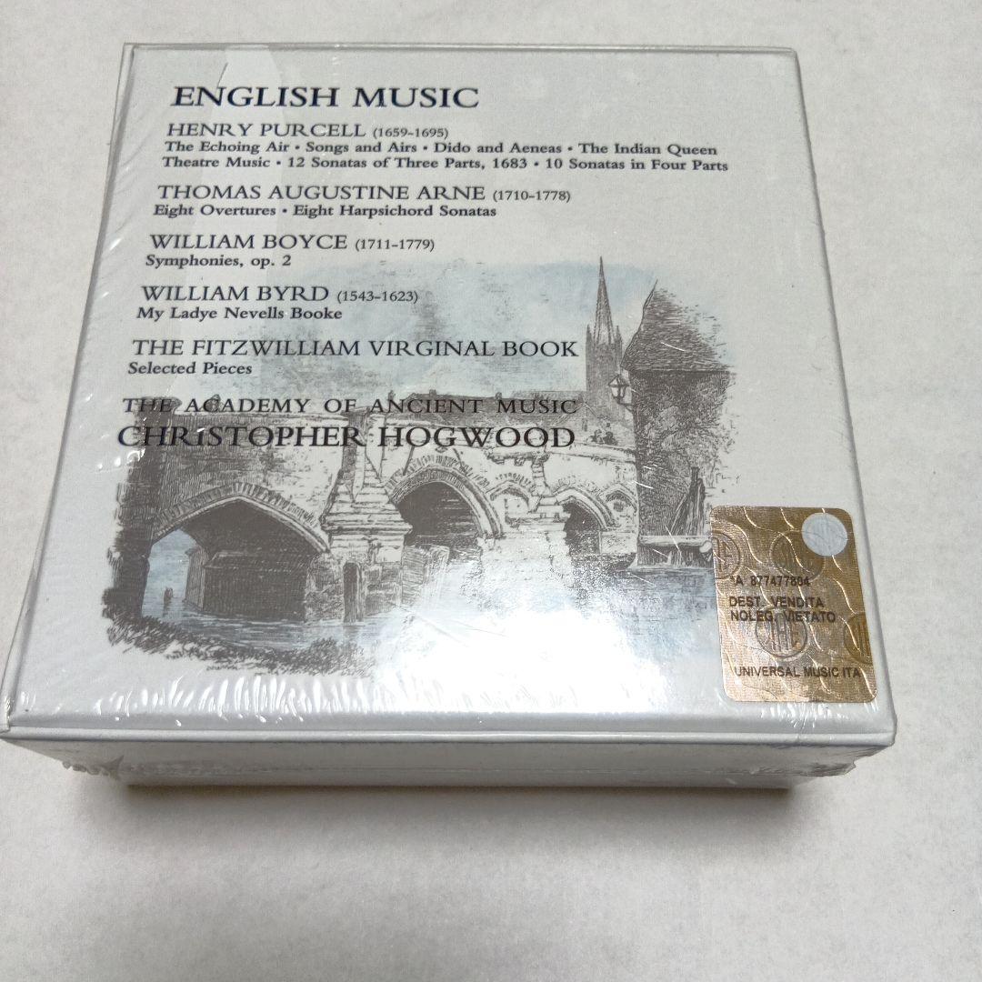 English Music Christopher Hogwood 未開封新品
