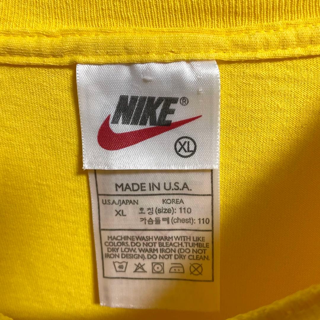 90s NIKE ナイキ　銀タグ　Tシャツ USA製　メンズXLサイズ