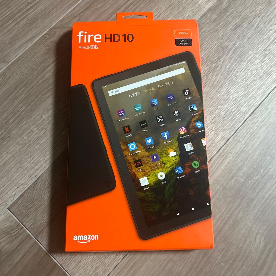Amazon Fire HD10 32GB タブレット本体 ブラック 第11世代