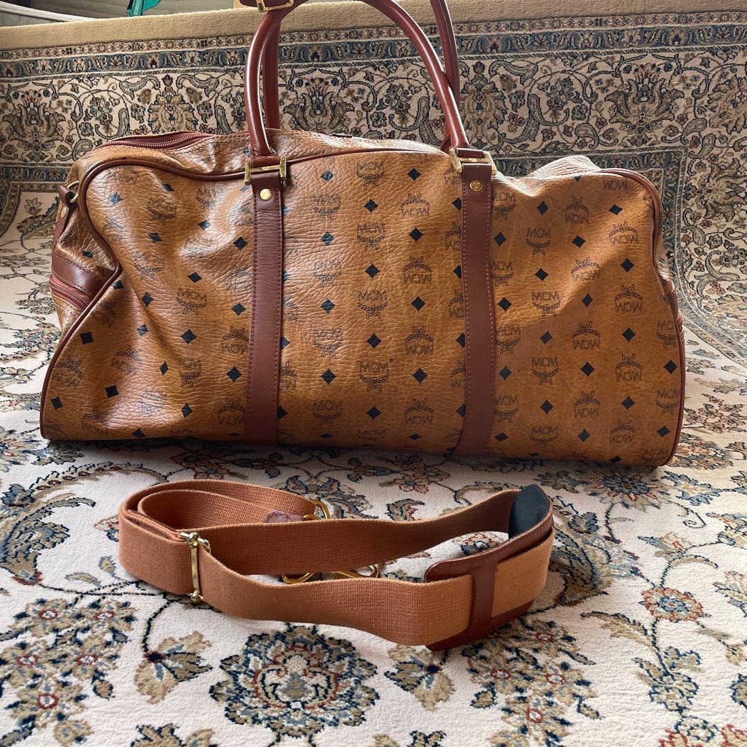 MCM ボストンバック（ドイツ製）　ショルダー付