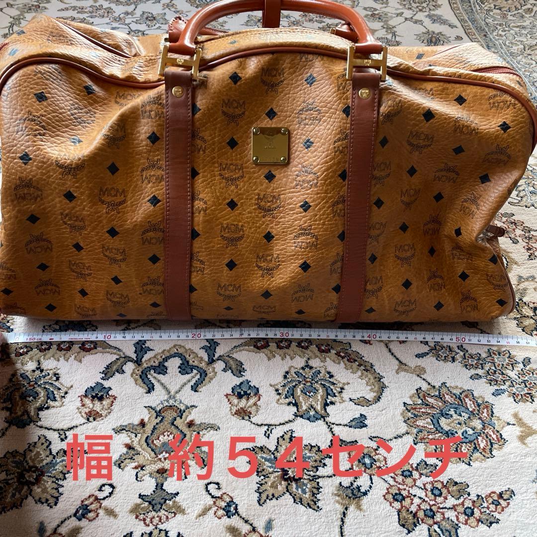 MCM ボストンバック（ドイツ製）　ショルダー付