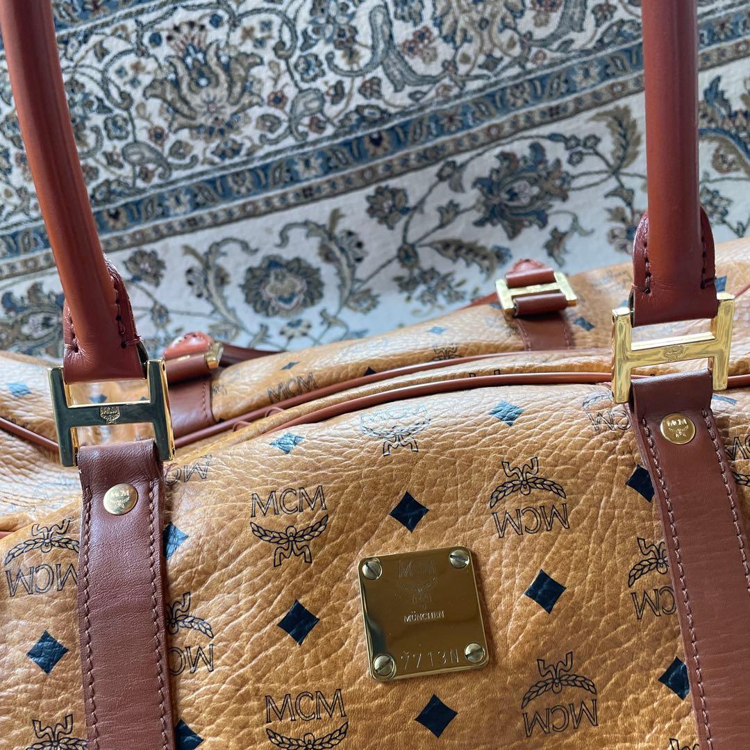 MCM ボストンバック（ドイツ製）　ショルダー付