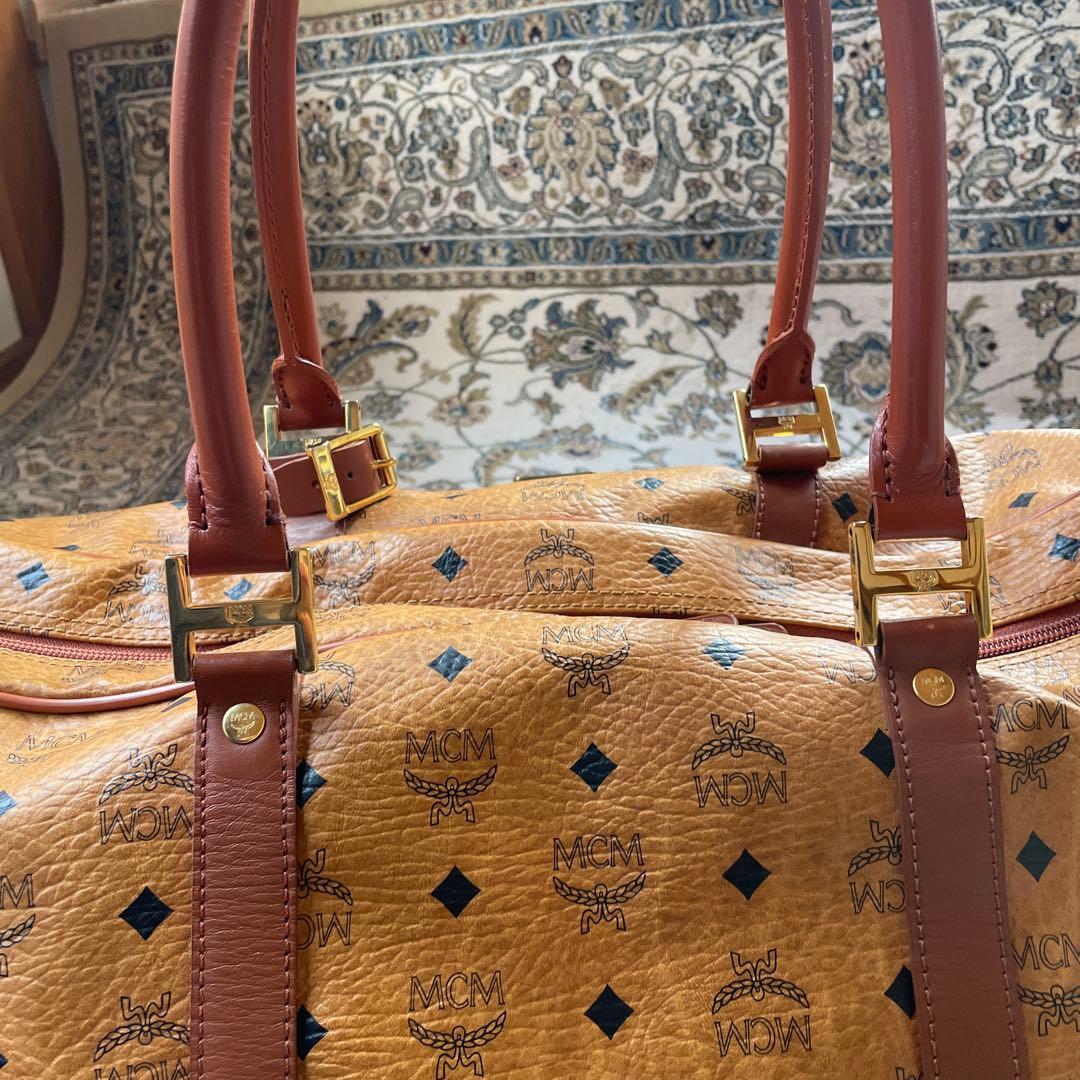 MCM ボストンバック（ドイツ製）　ショルダー付