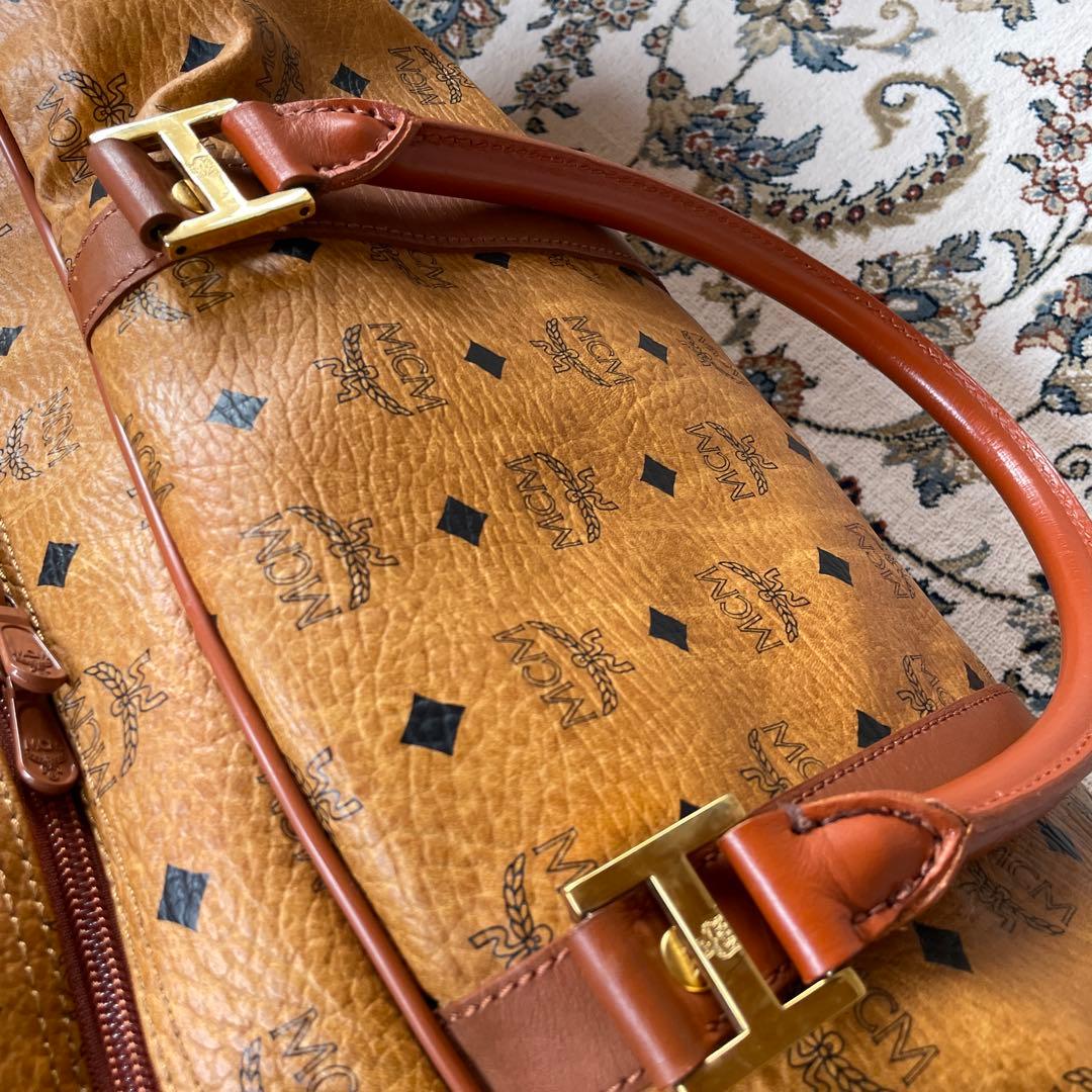 MCM ボストンバック（ドイツ製）　ショルダー付