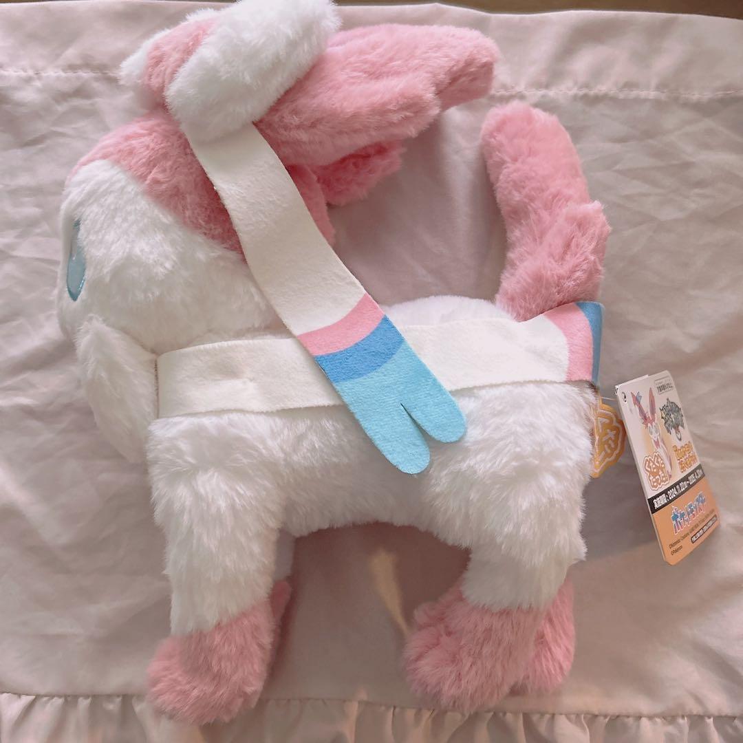 新品　ポケモン くたくたたった ニンフィア Mサイズ ふわふわ
