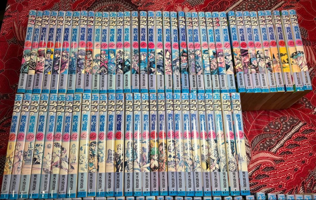 ジョジョの奇妙な冒険 1〜7部 全104冊 荒木飛呂彦