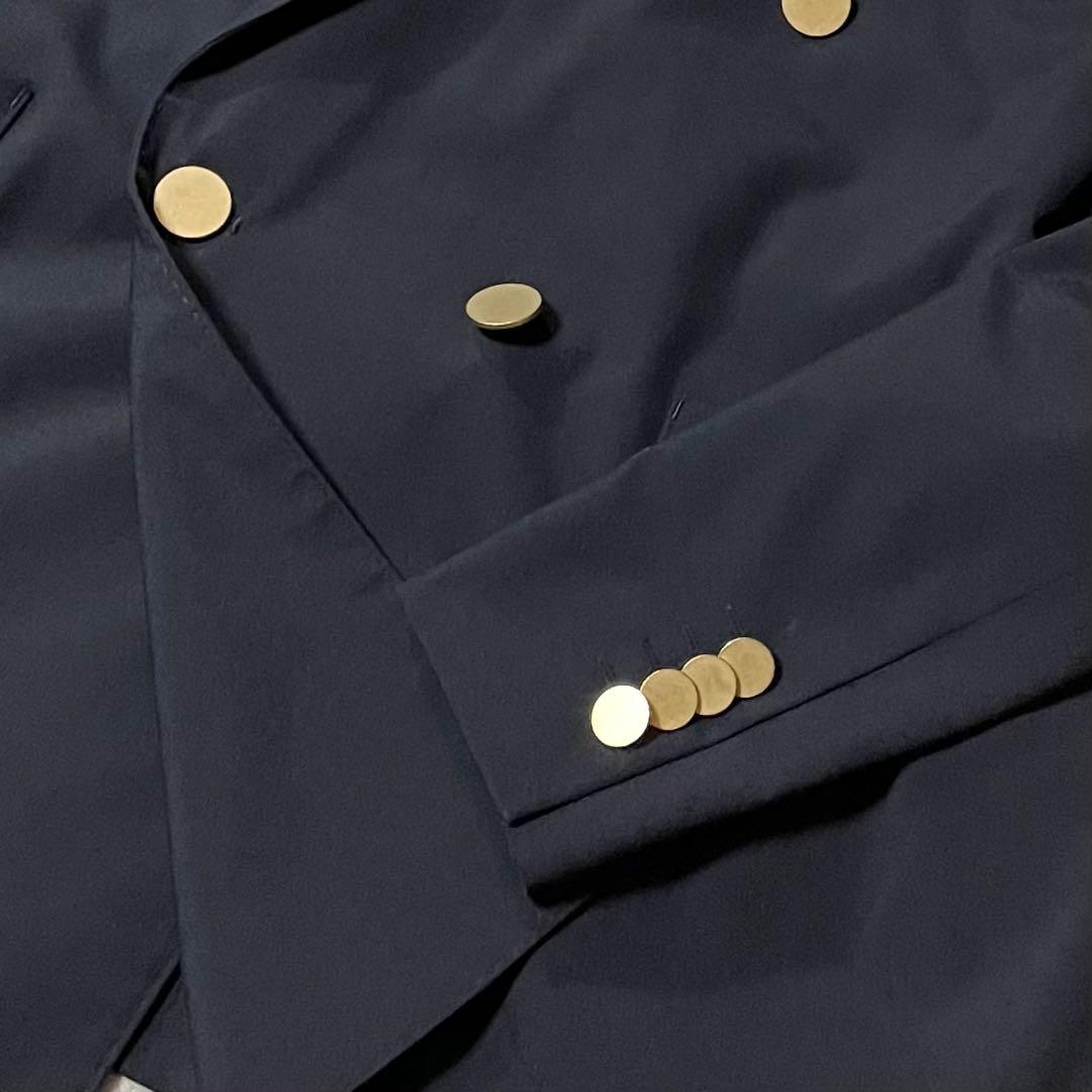 ユナイテッドアローズ × 御幸毛織 ダブル紺ブレザー XL 美品 金ボタン