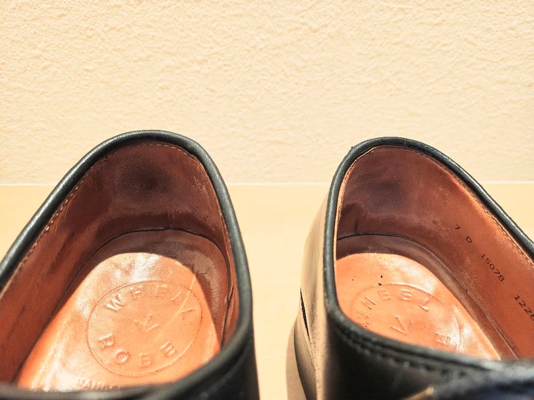 靴 WHEEL ROBE/Heavy Stitching Moc Toe