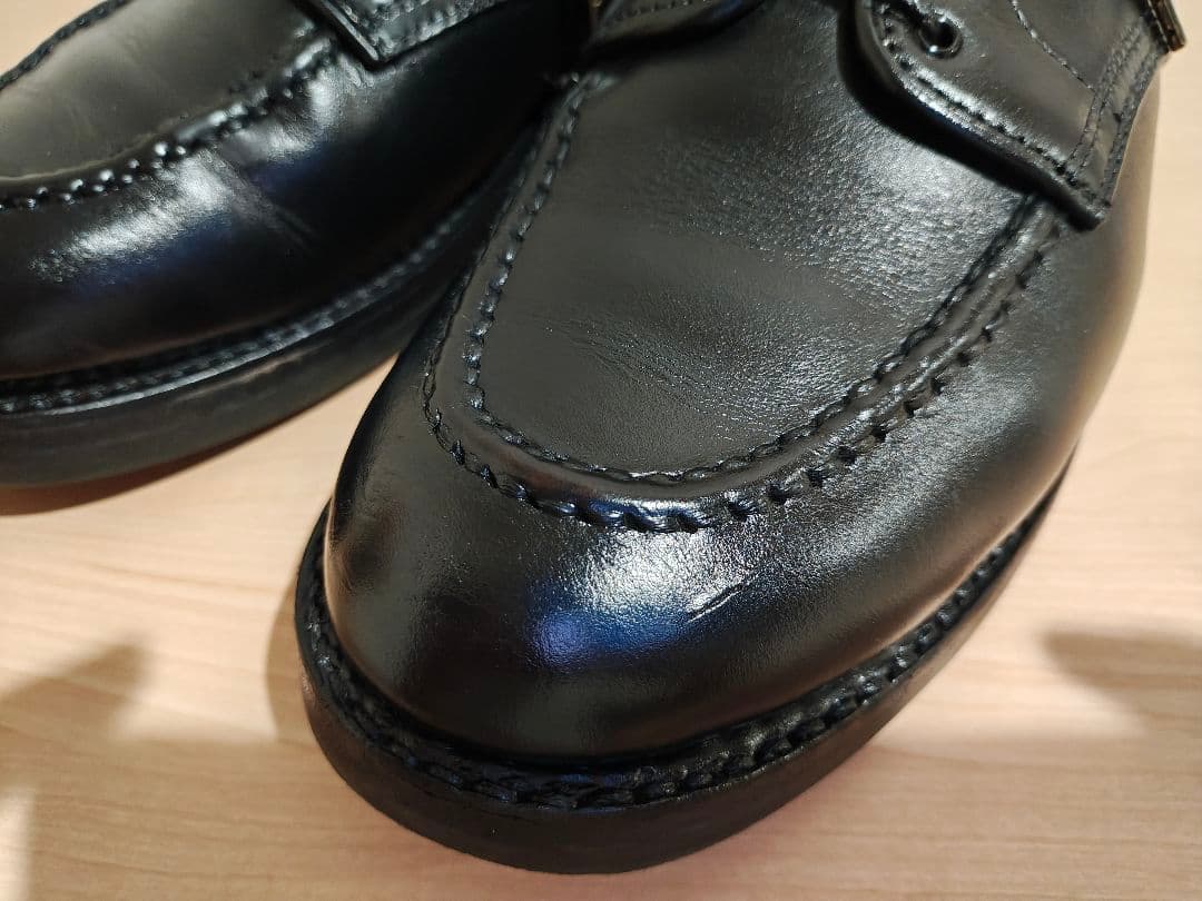 靴 WHEEL ROBE/Heavy Stitching Moc Toe