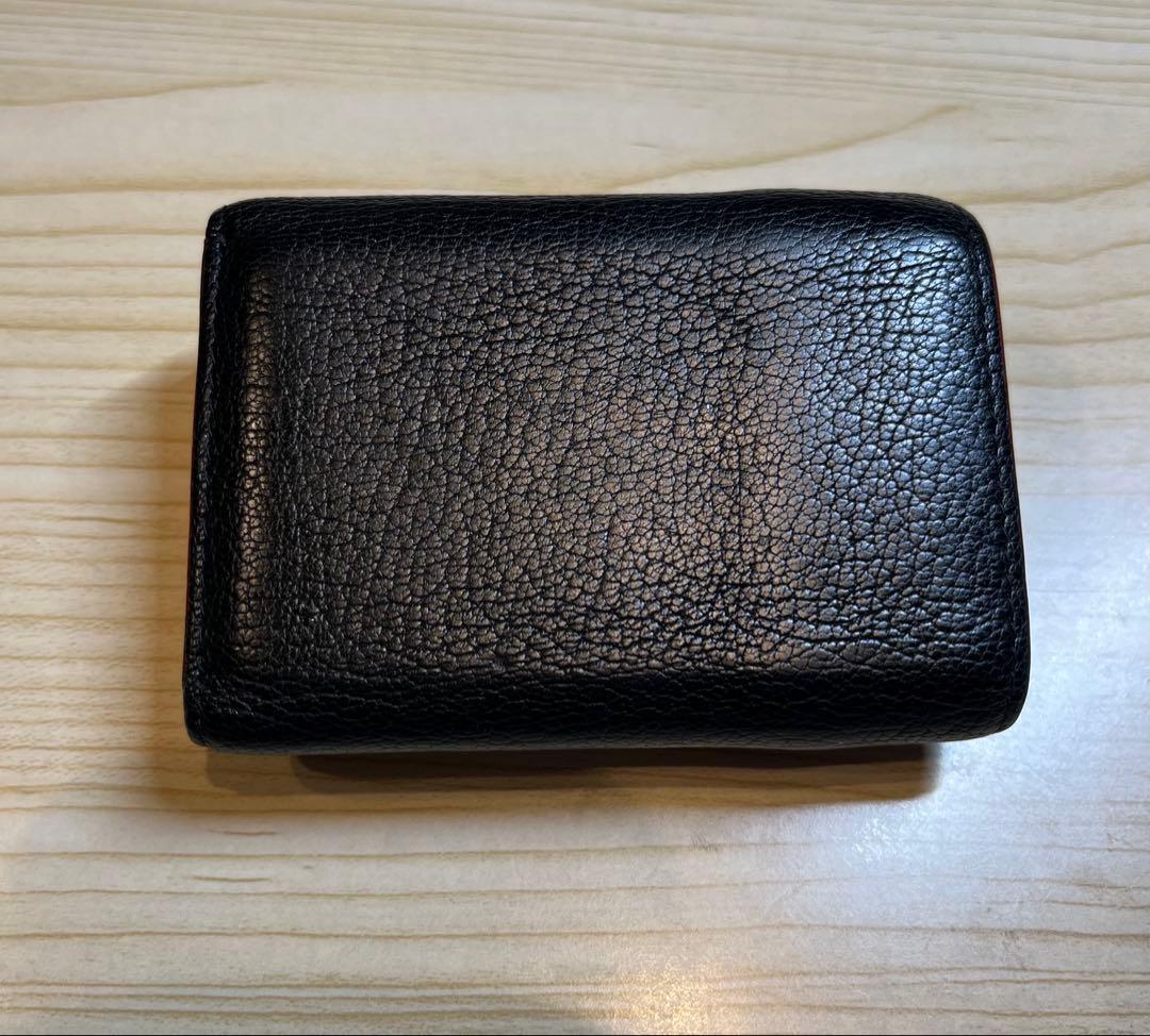 MIUMIU 黒 折り財布 ミニウォレット