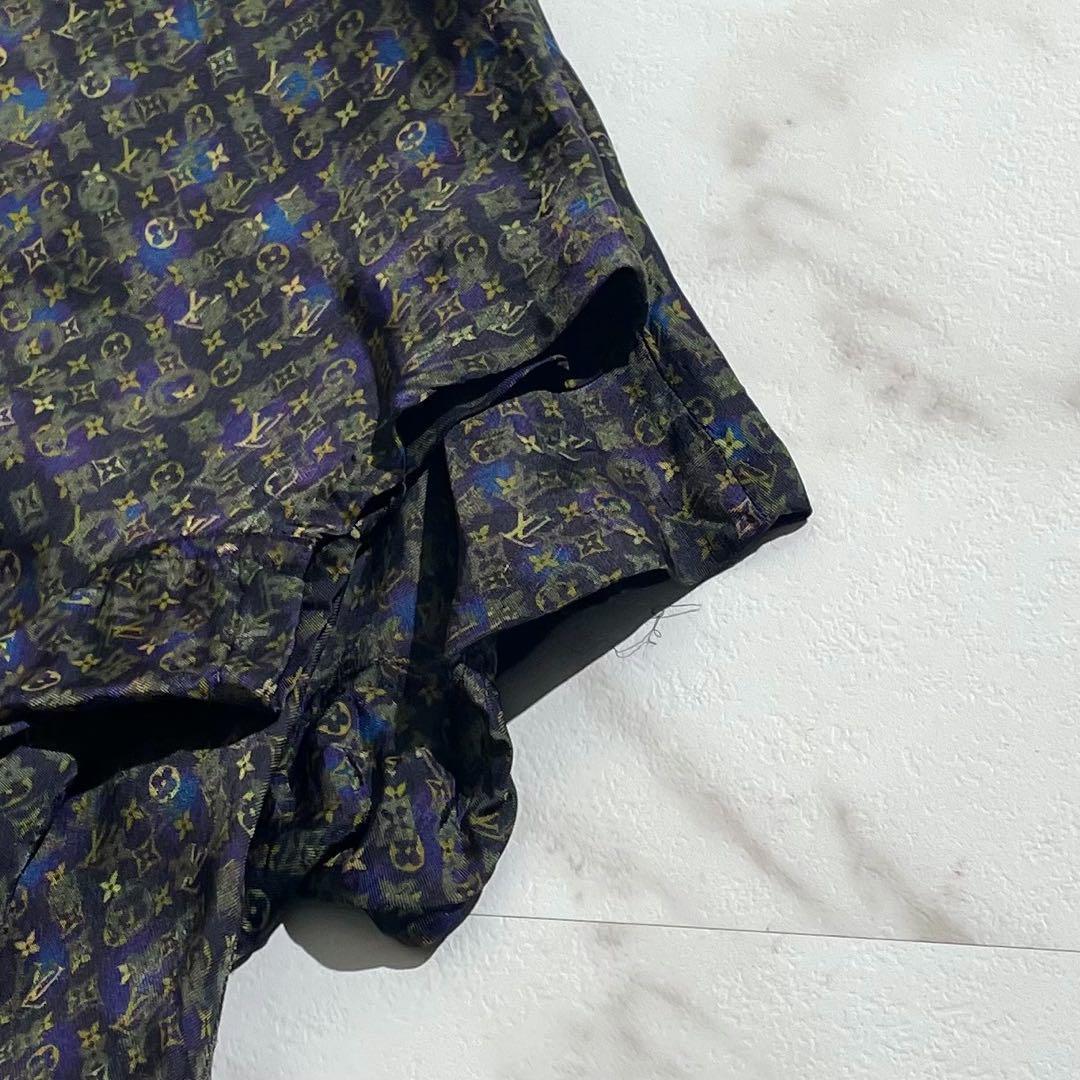 トップス LOUIS VUITTON Mint Monogram Shirt Purple