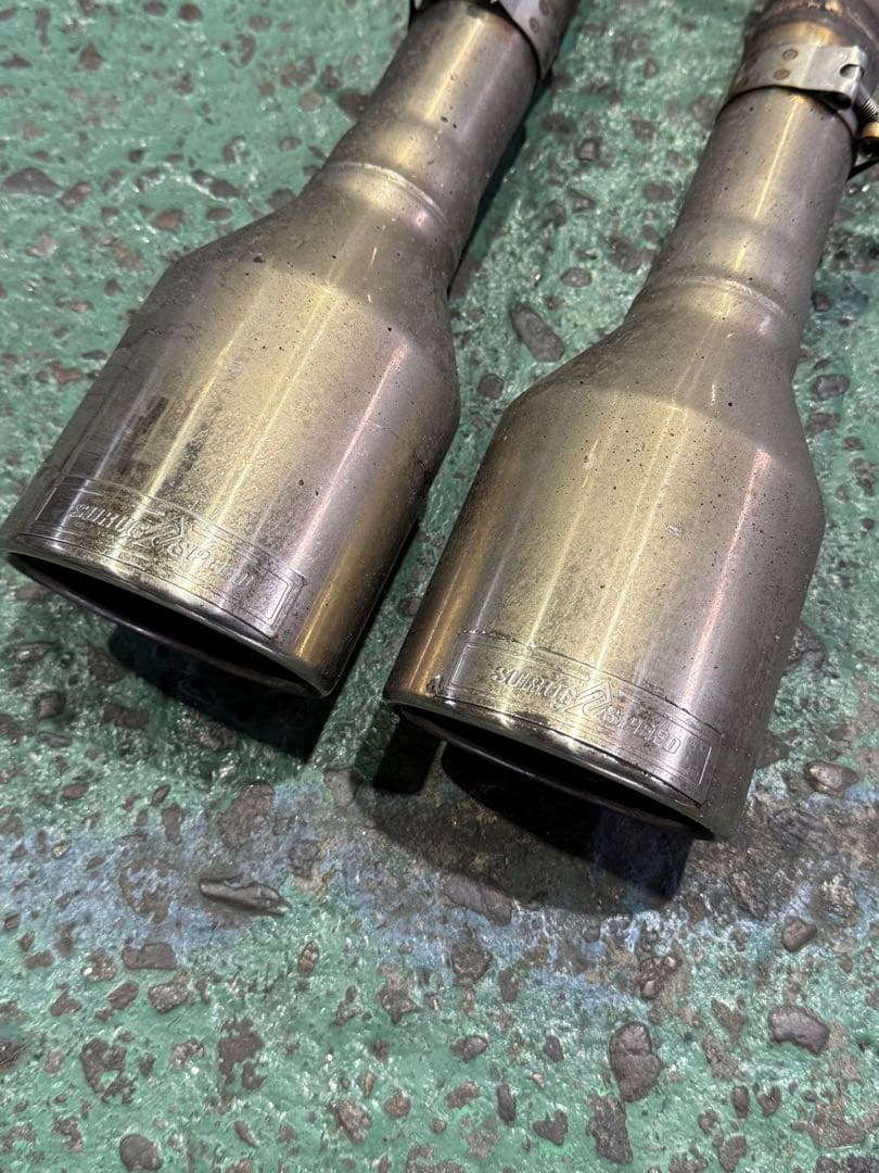 スルガスピード アルファード3.5L PFSマフラー モデリスタ 片側2本