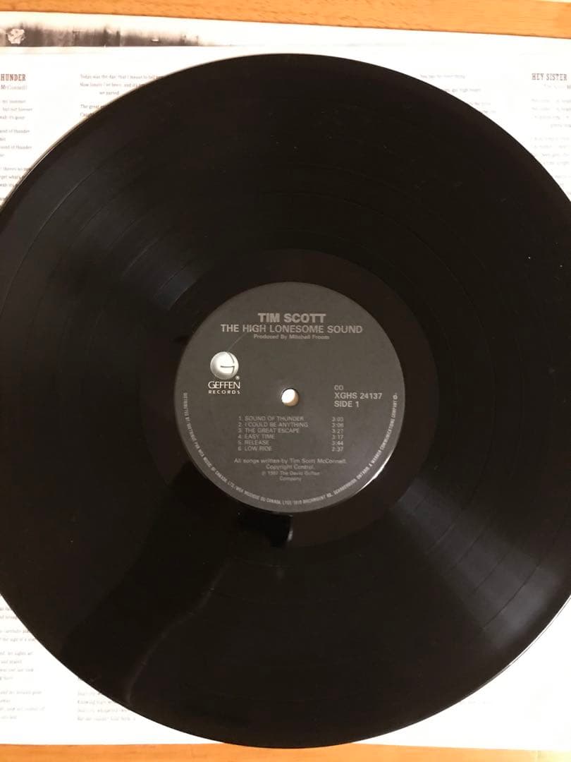 TIM SCOTT  ティム スコット(THE ROCKATS)輸入LP盤
