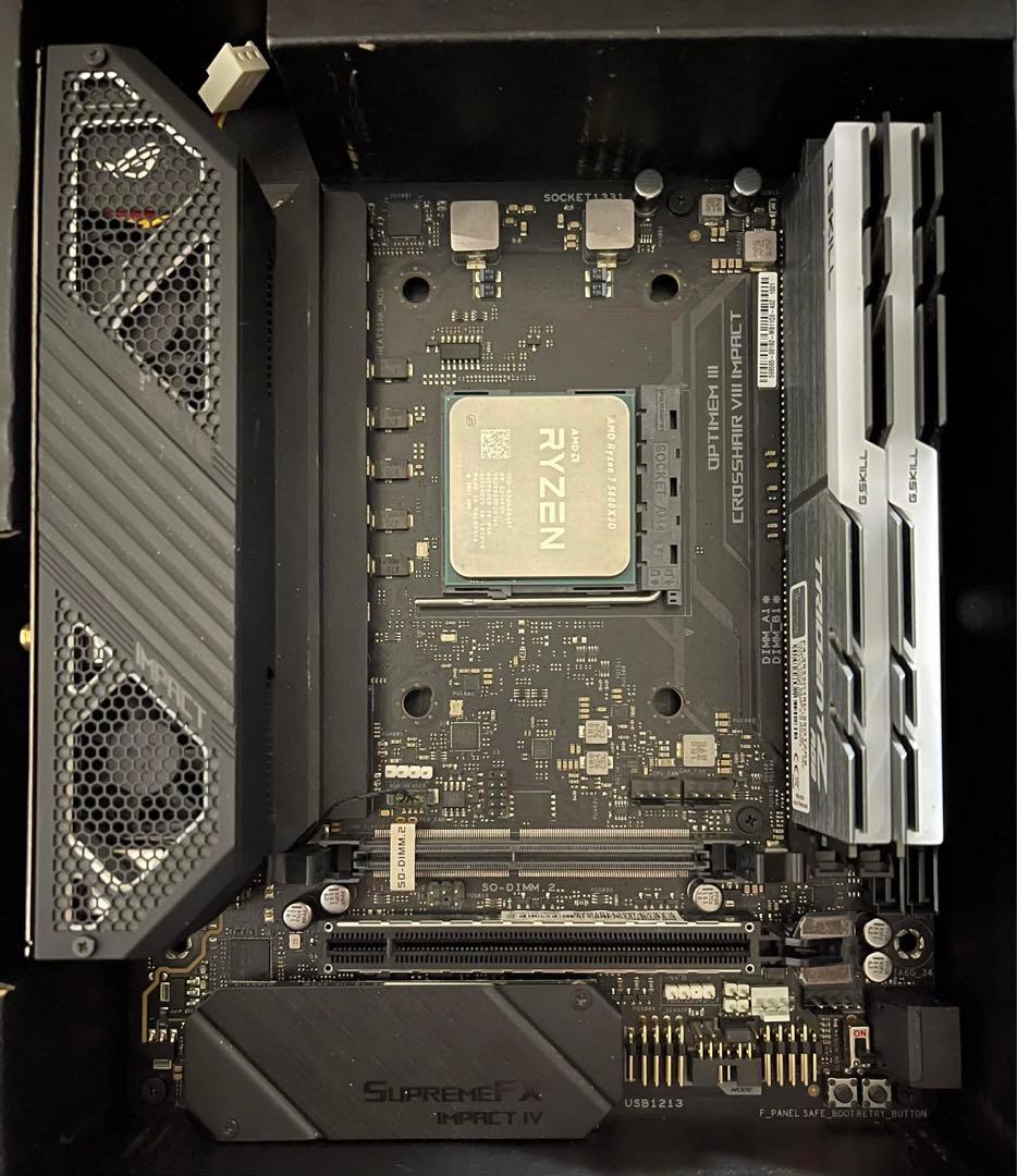 清*ン様 【セット売り】5800X3D + ROG C8I + 1TB SSD