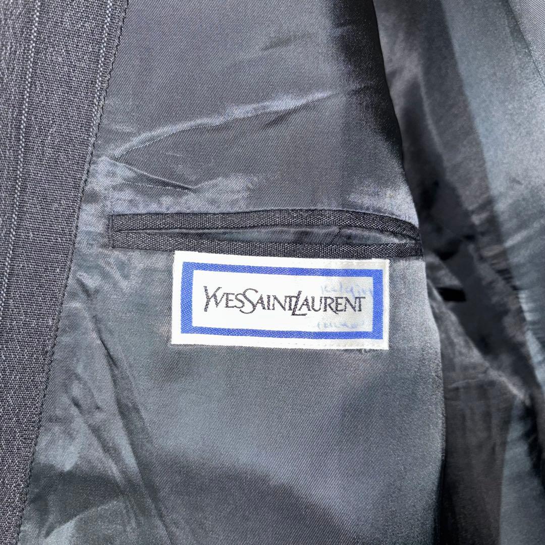 Yves Saint Laurent ダブル テーラードジャケット ウール