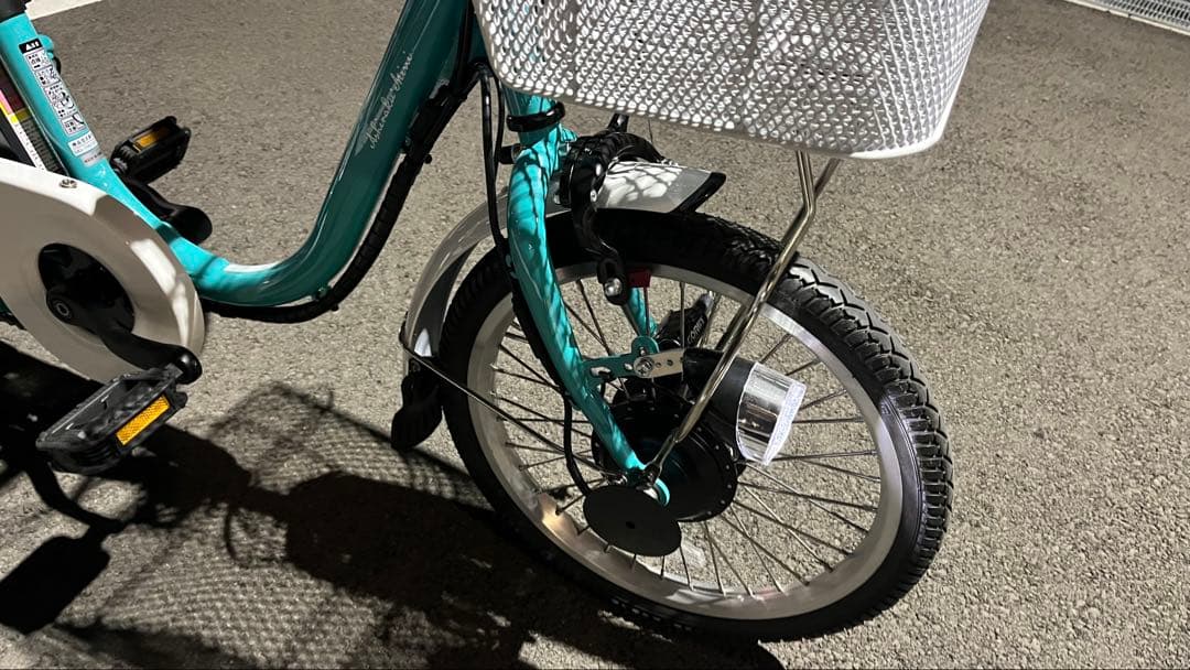 Mimugo美品.電動アシスト三輪車 前18後14インチ MG-TRM18EB
