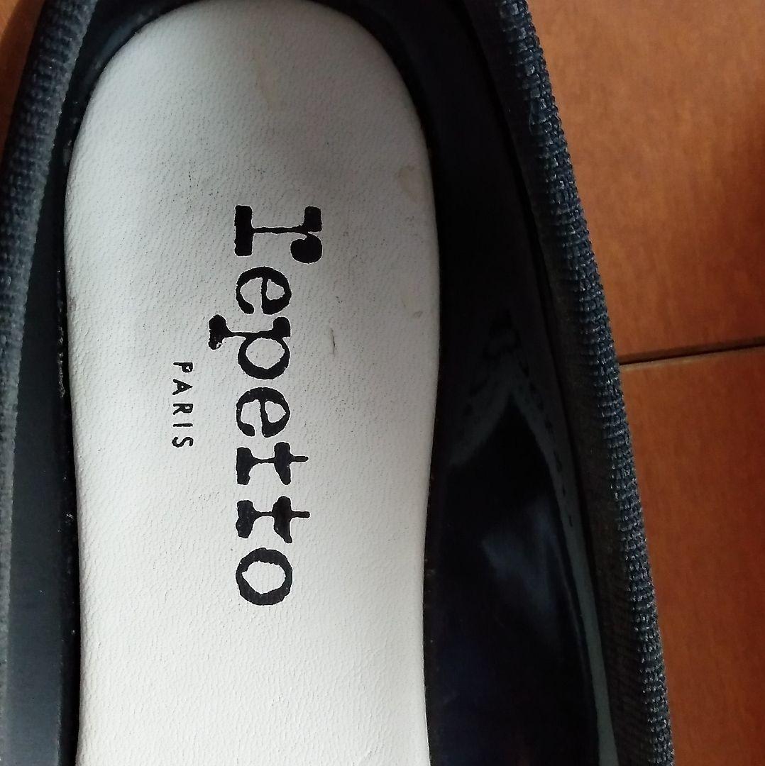 箱なし8000円 repetto レインシューズ 39 ブラック