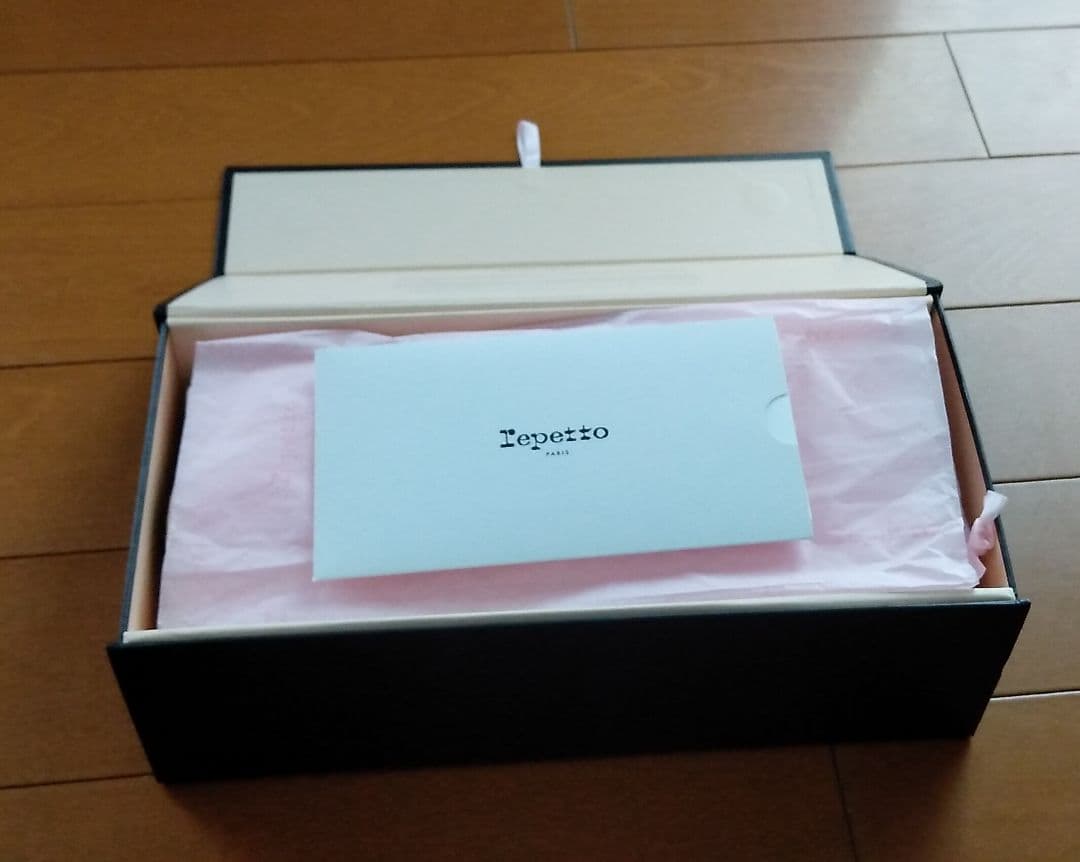 箱なし8000円 repetto レインシューズ 39 ブラック