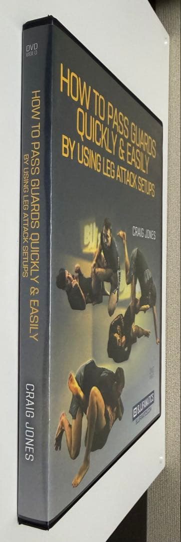 柔術Craig Jones ガードパスDVD2枚組 英語　BJJ