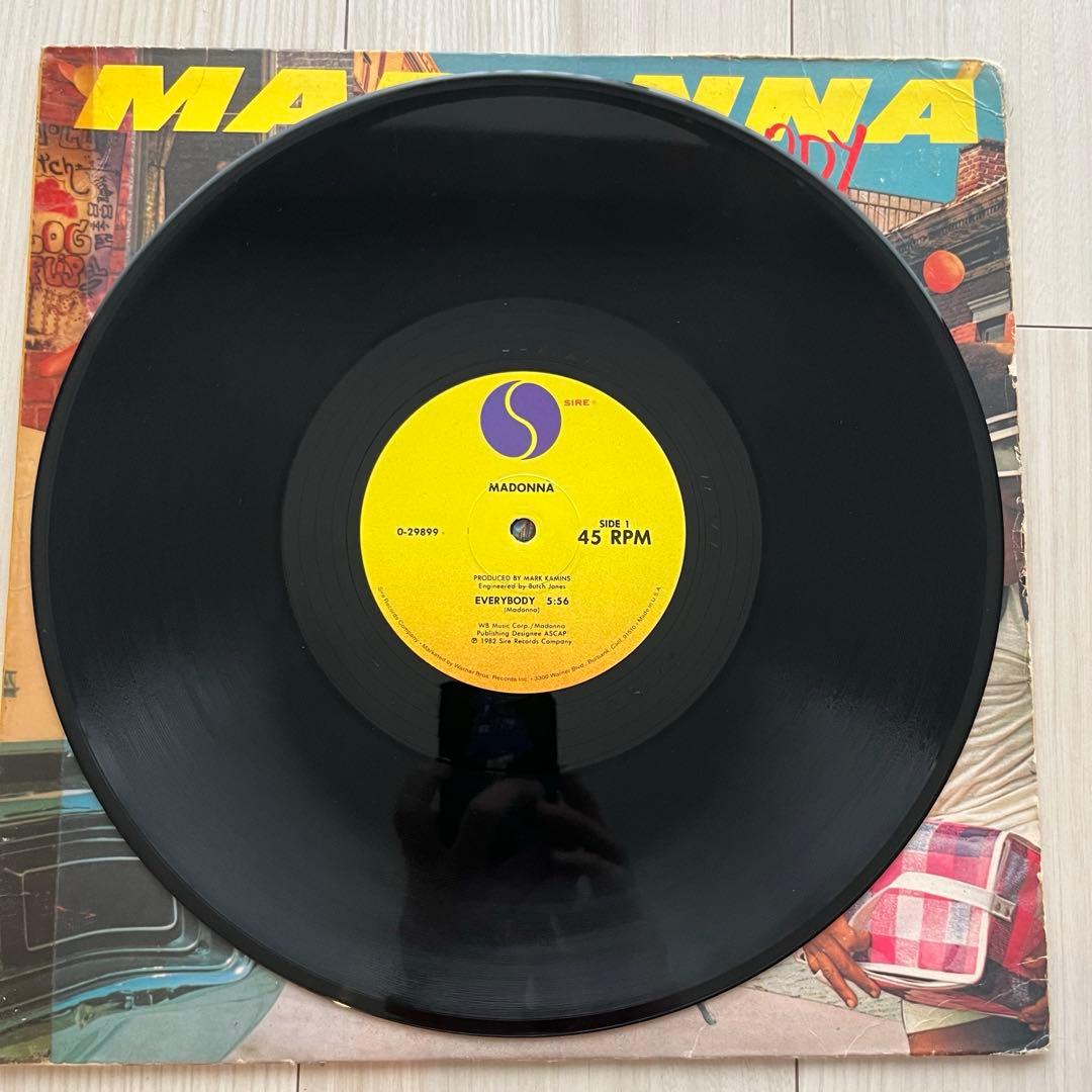 Madonna Everybody LP 12 希少