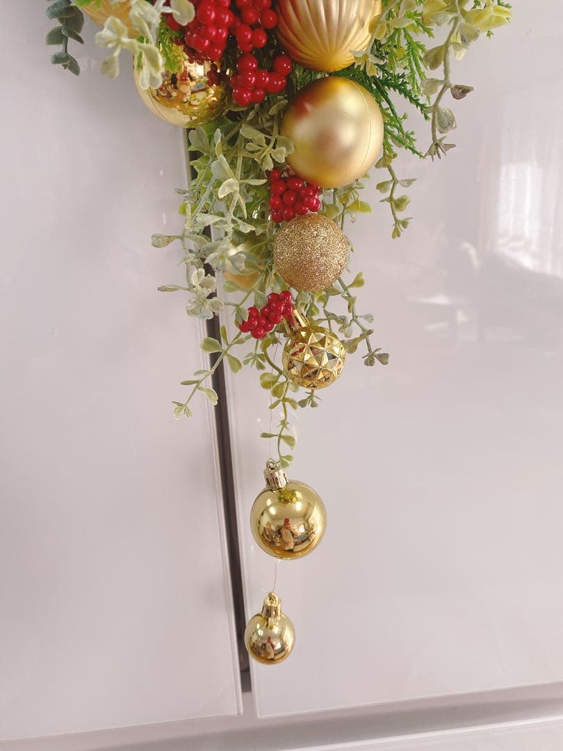 ✴︎豪華クリスマススワッグ✴︎クリスマスリース　フラワーリース