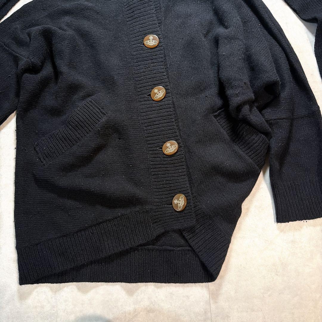 vivienne westwood red label 変形カーディガン オーブ