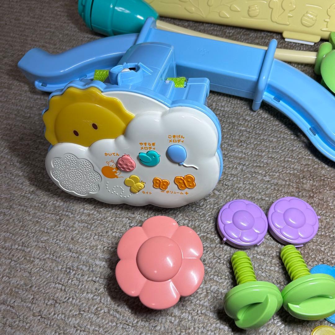 美品❤︎‬ くまのプーさん えらべる回転6WAY ジムにへんしんメリー プーメリー
