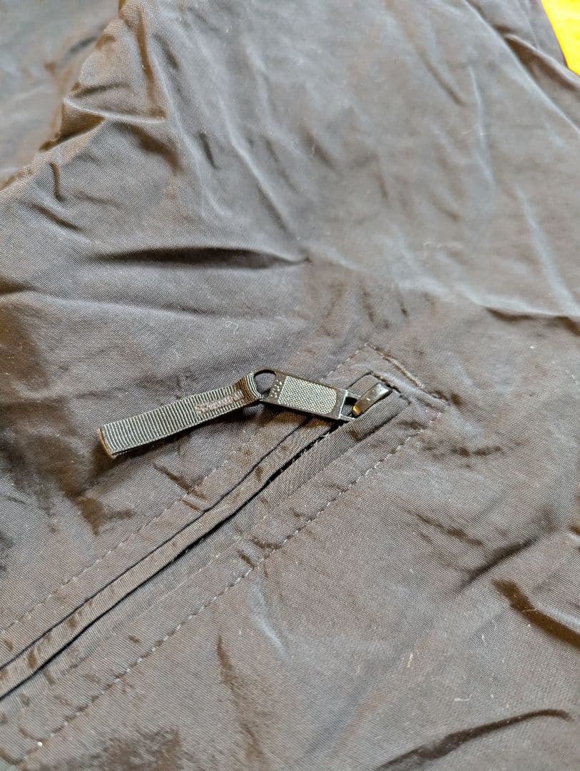 米軍 ARMY APFU トレーニングジャケット ナイロン ブラック USED