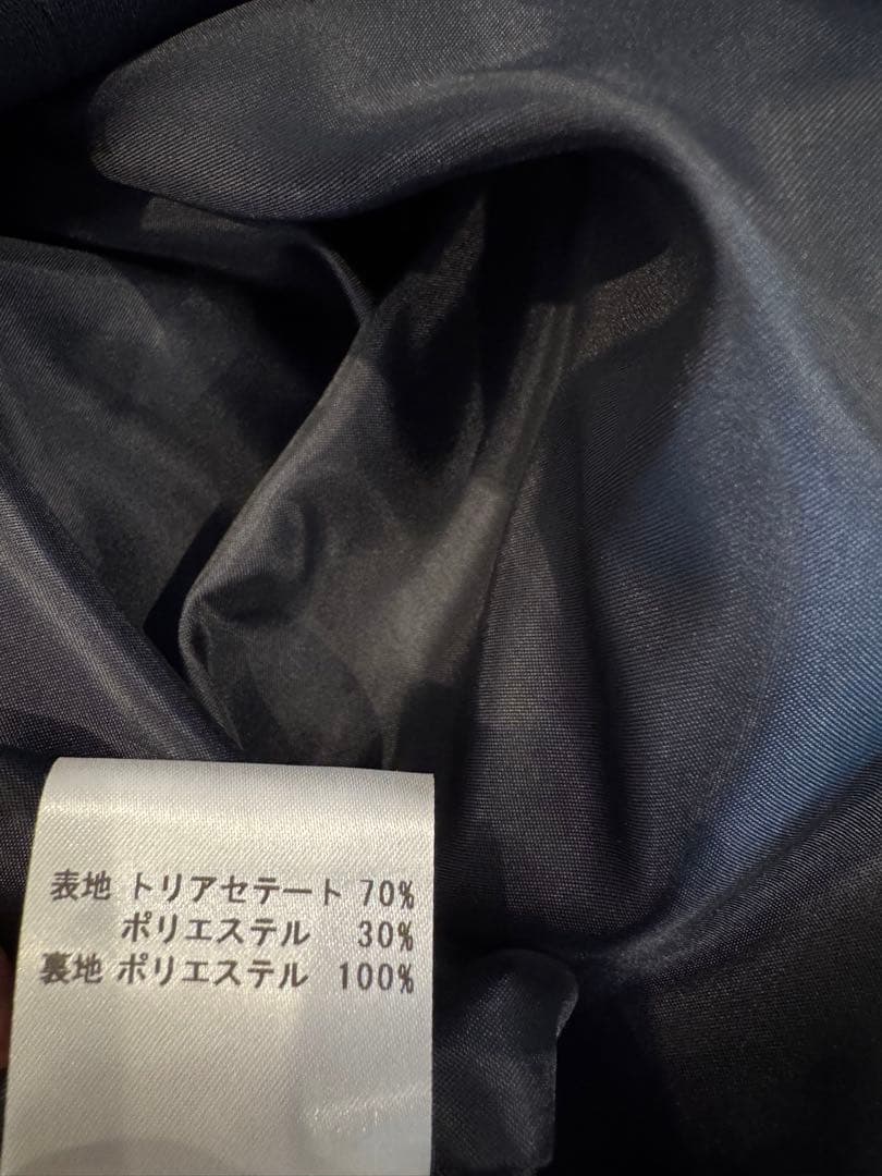 【卒園、入学式】トゥモローランド フリッカ　ネイビー ワンピース