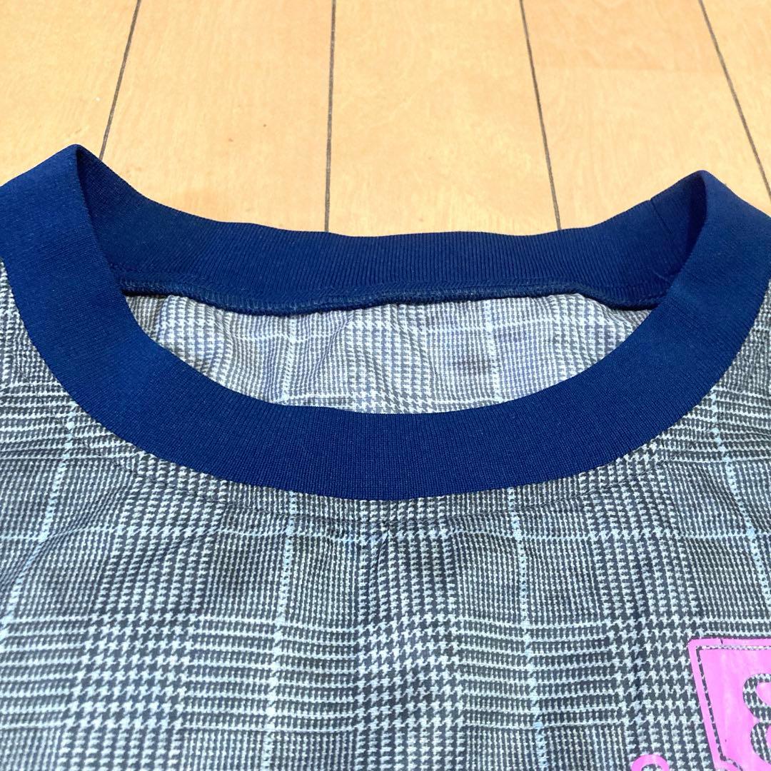 【良品】PEARLY GATES パーリーゲイツ 半袖スニード チェックブルゾン
