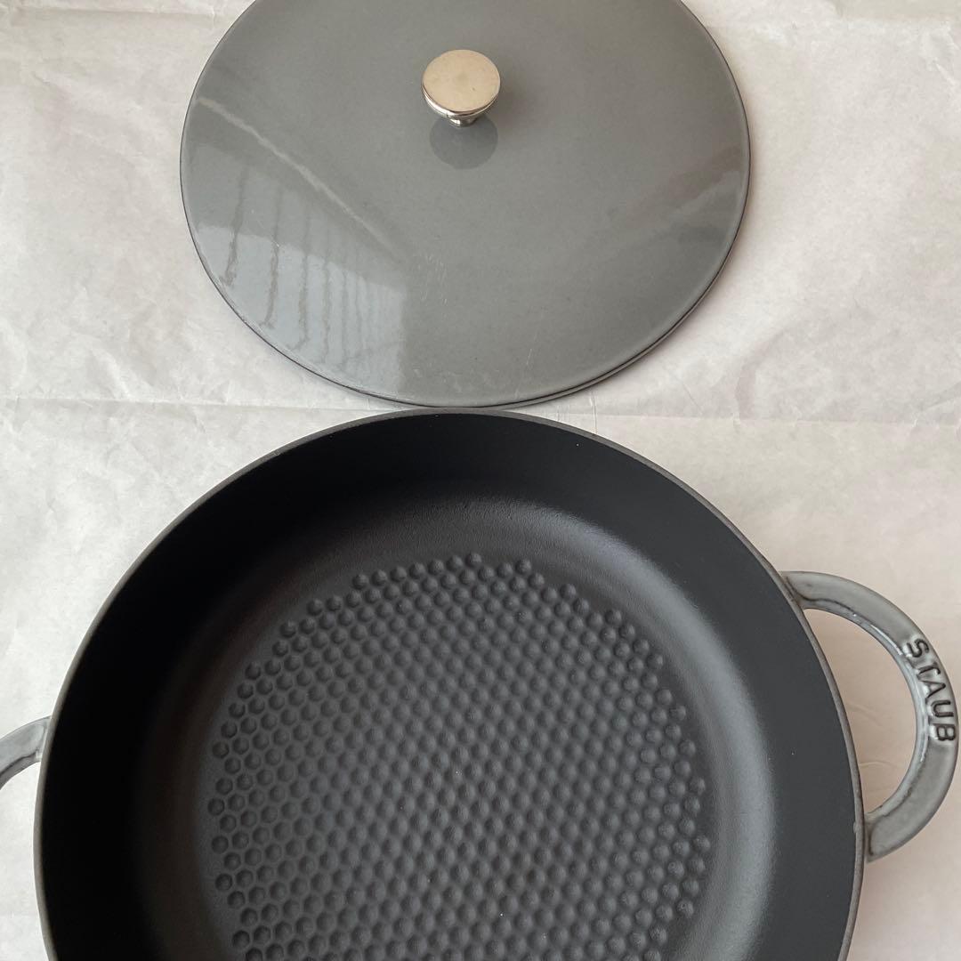 【はな】 staub ストウブ　ニダベイユ ソテーバン 28cm