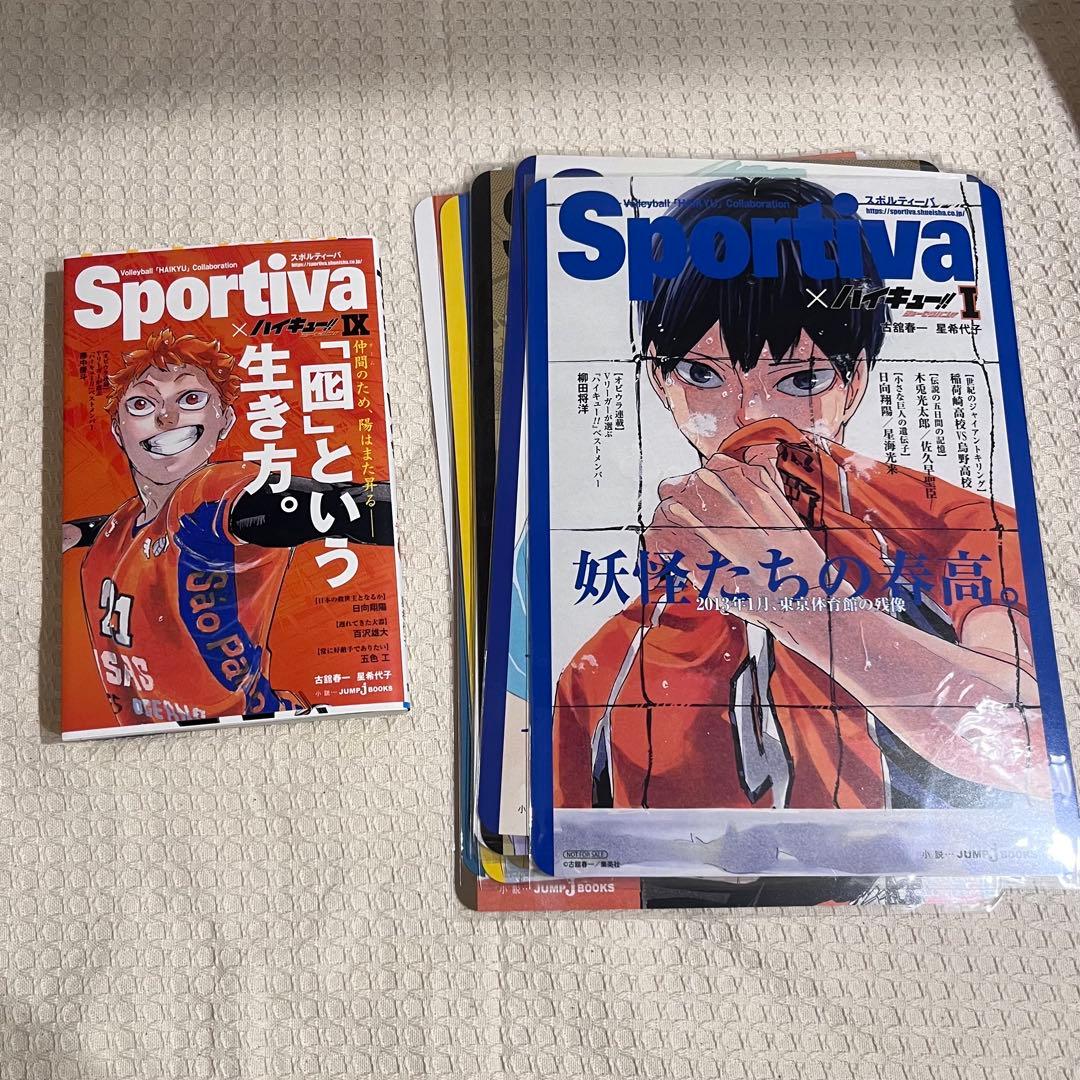 ハイキュー　ショーセツバン　ビジュアルボードセット　sportiva