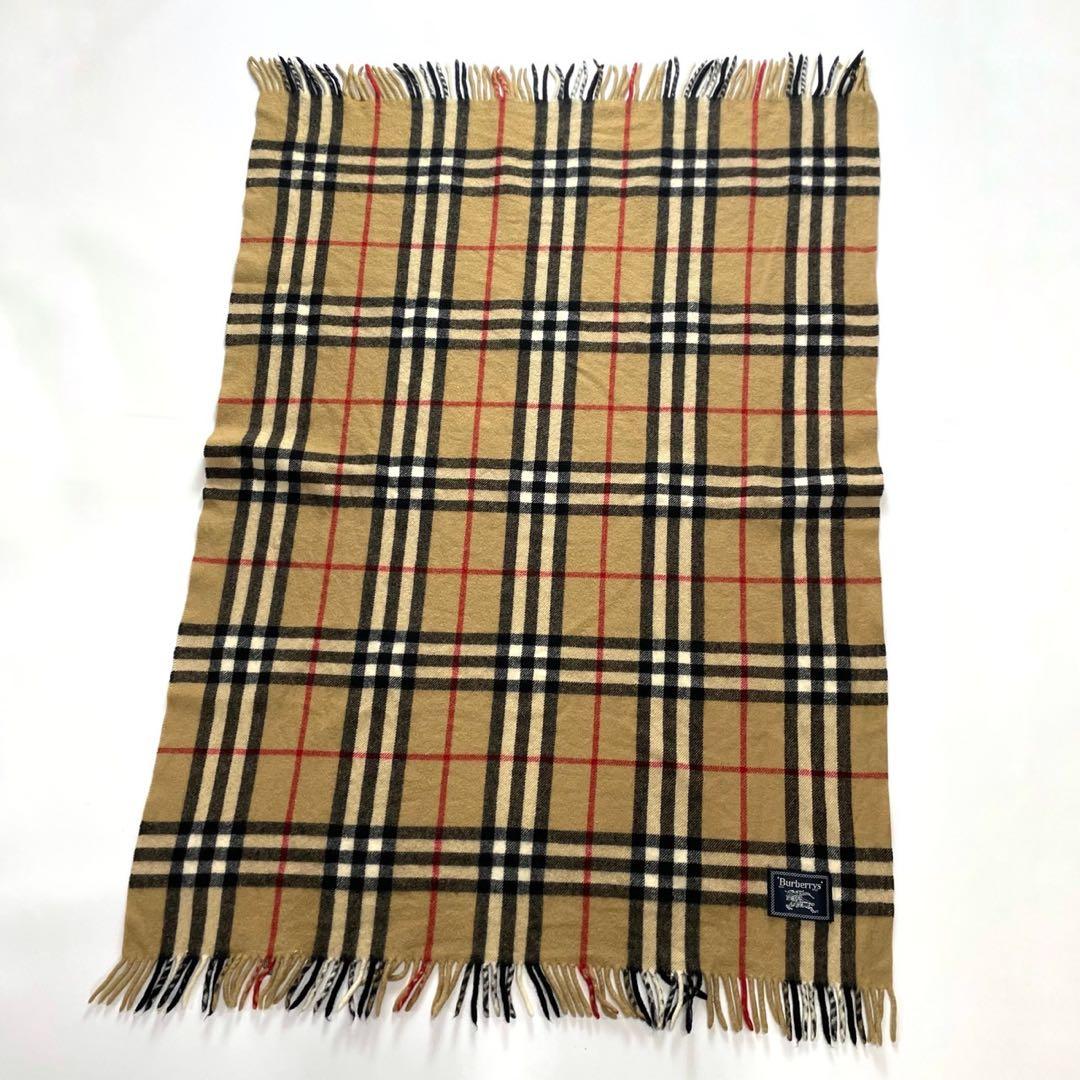 Burberry バーバリー ストール マフラー 膝掛け 大判 ノバチェック