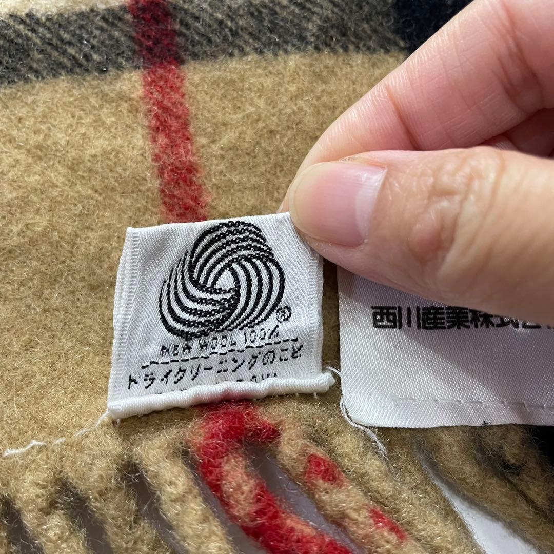 Burberry バーバリー ストール マフラー 膝掛け 大判 ノバチェック