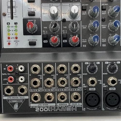 ベリンガー BEHRINGER XENYX1002 アナログミキサー 中古