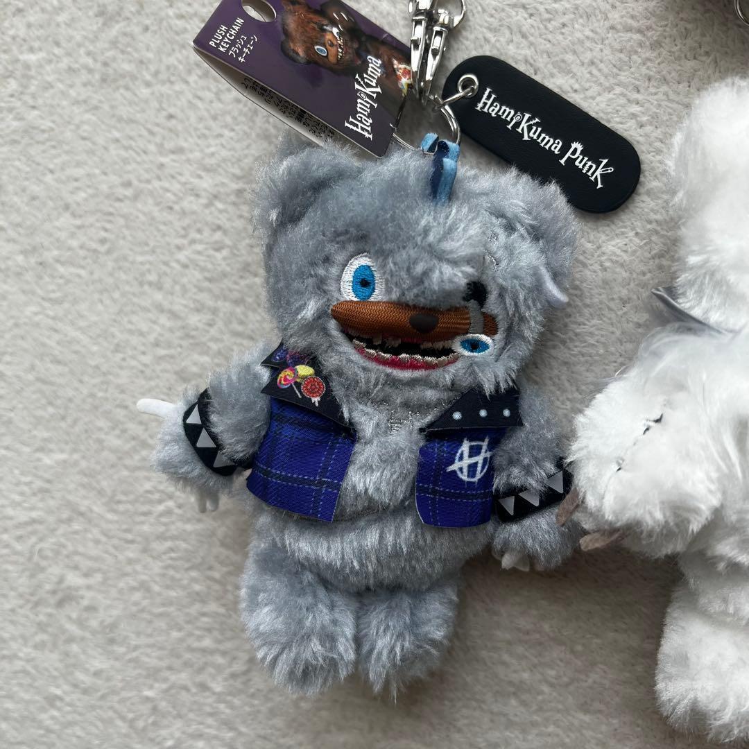 お顔厳選✨ハミクマ　ブラッシュキーチェーン　コンプ4体セット　ユニバ　USJ