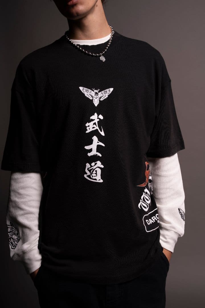 ダルクスポーツ　オーバーサイズT　M　darcsport 武士道
