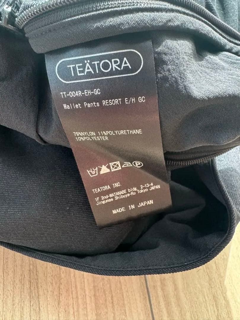 パンツ TEATORA x Silver and Gold WALLET PANTS 2