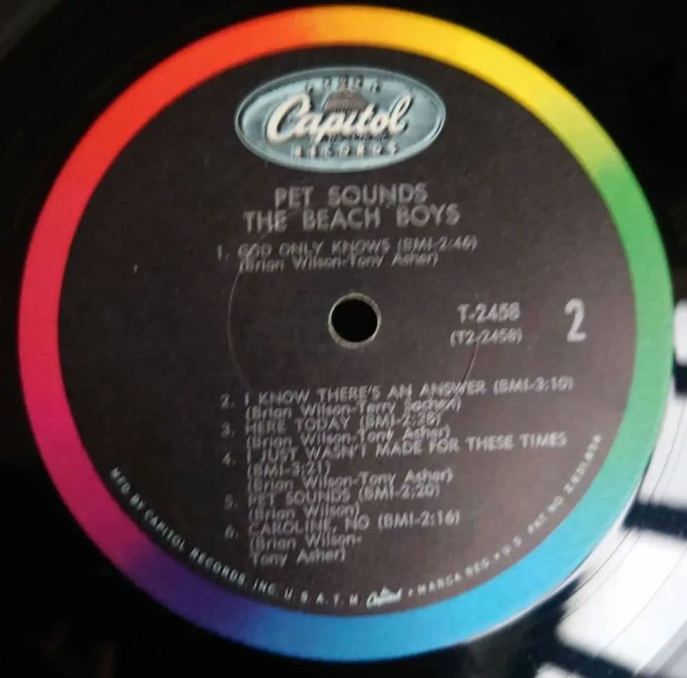US初回モノラルThe Beach Boys Pet Sounds