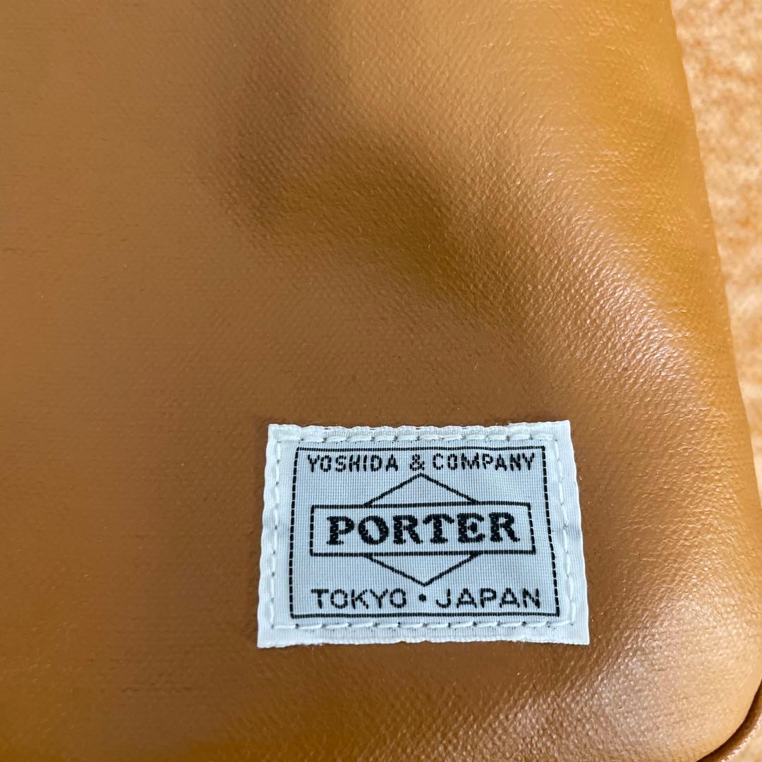 未使用に近い　PORTER ポーター FREE STYLE ボストン　キャメル