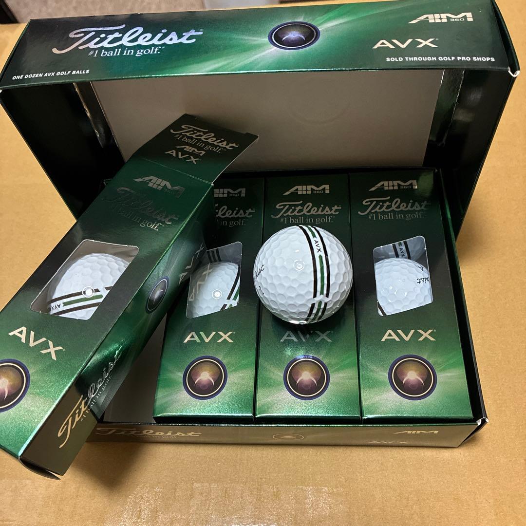 Titleist AVX ゴルフボール AIM 360