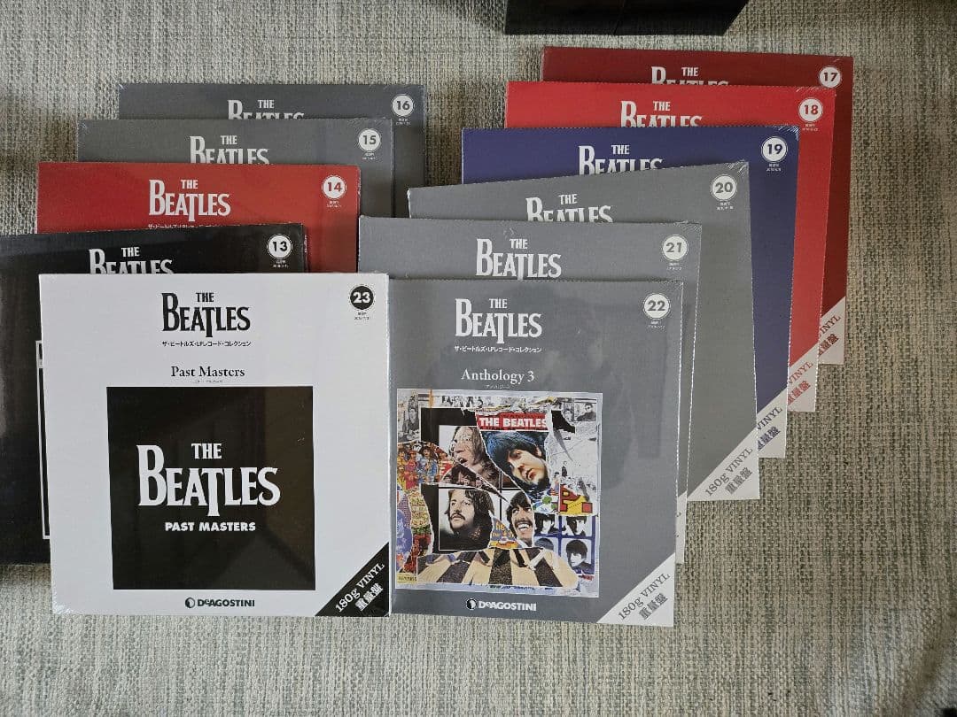 The Beatles ディアゴスティーニレコード全23巻 ほぼ未使用品