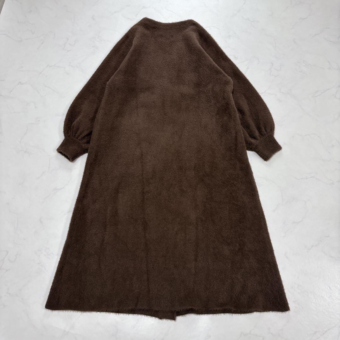 新品タグ♡完売品✨️コースタイル ニットコート ロング アンサンブル